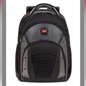WENGER (Swiss gear) Synergy 16 inch Laptop Backpack - Black/Gray